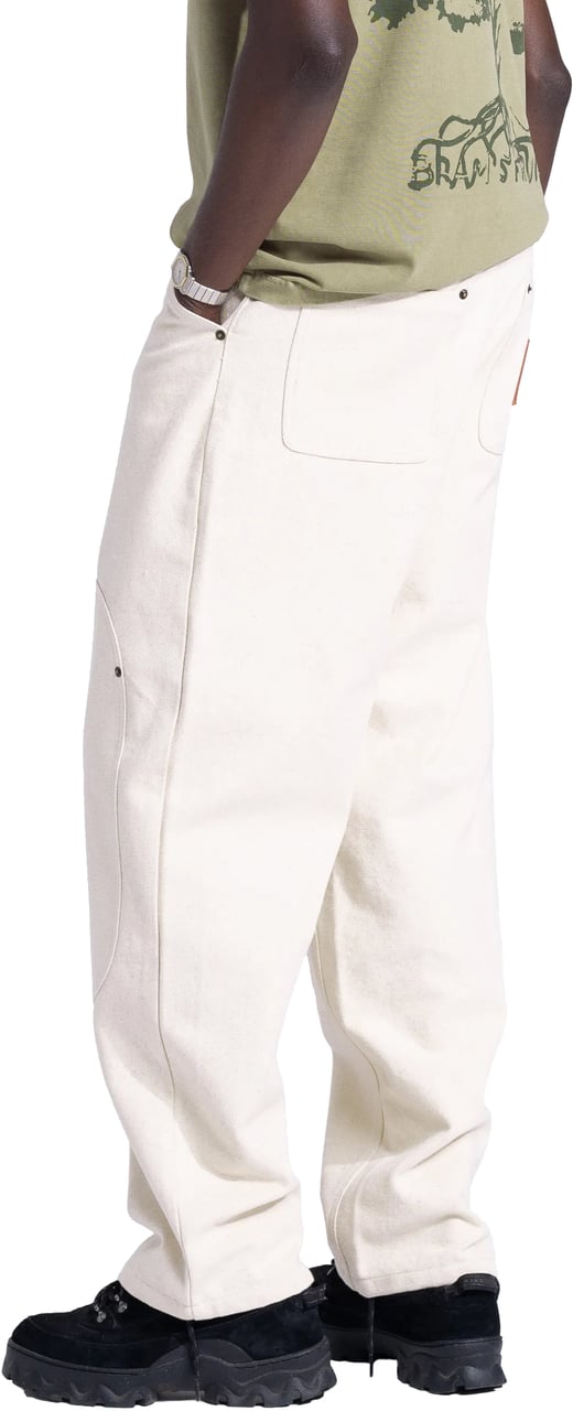 Bram's Fruit Carpenter trousers - Beige Beige