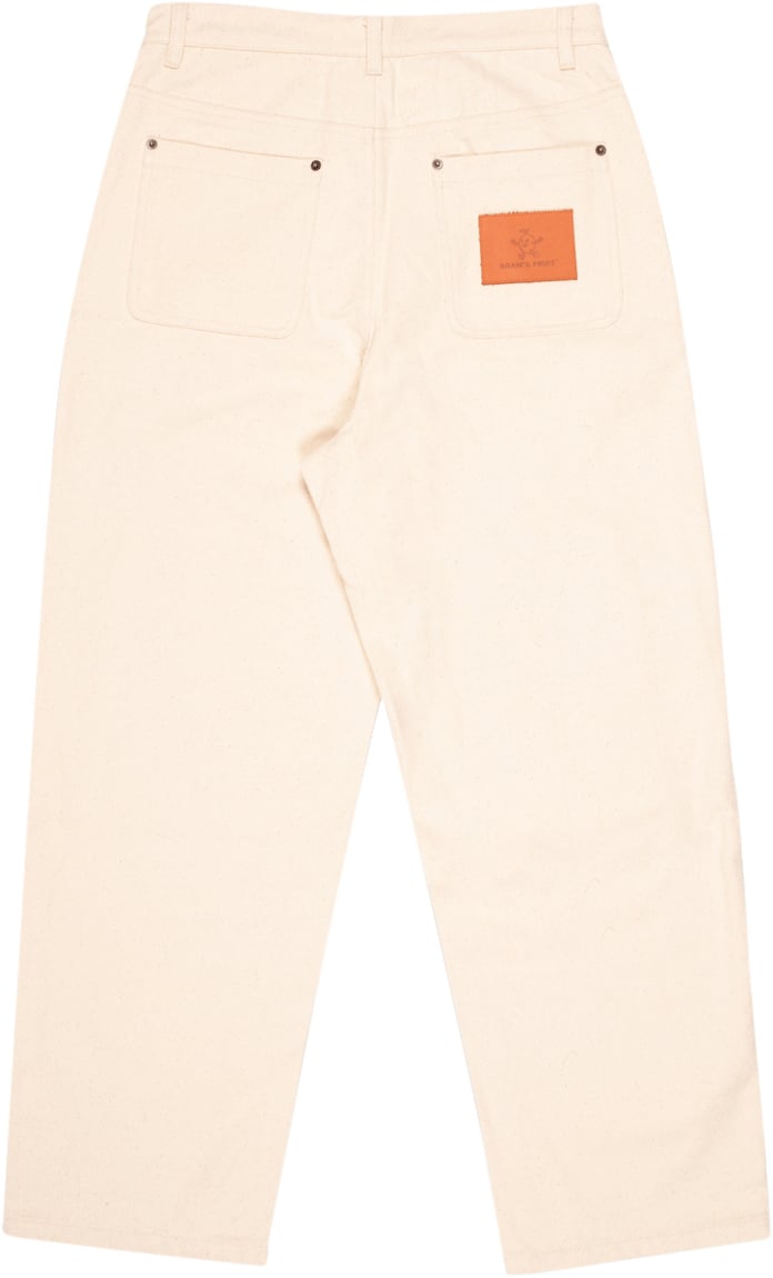 Bram's Fruit Carpenter trousers - Beige Beige