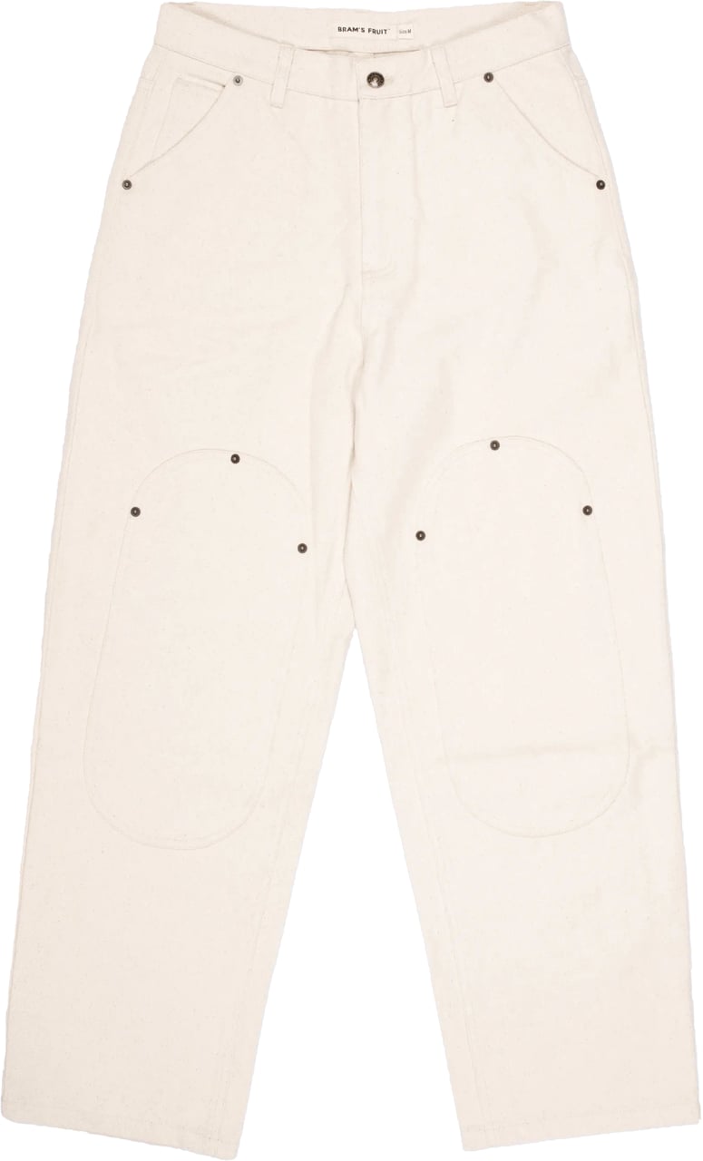 Bram's Fruit Carpenter trousers - Beige Beige