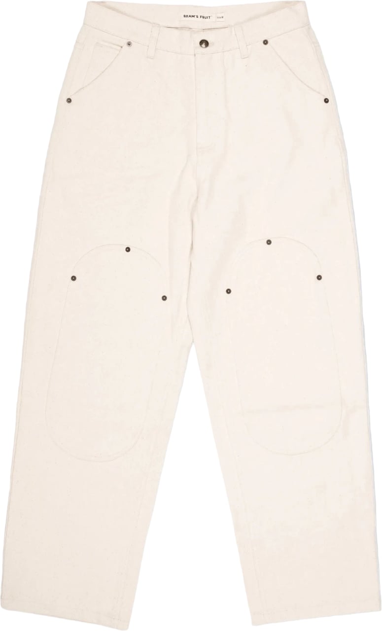 Bram's Fruit Carpenter trousers - Beige Beige