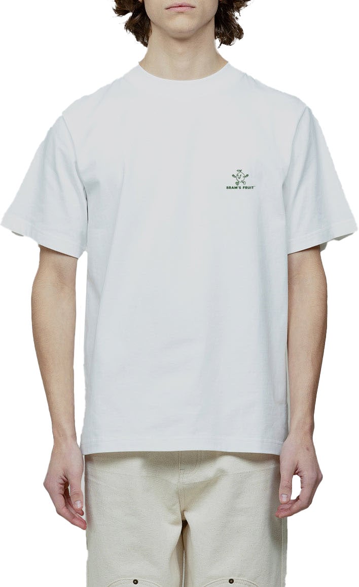 Bram's Fruit Lemon Outline T-shirt - White Wit