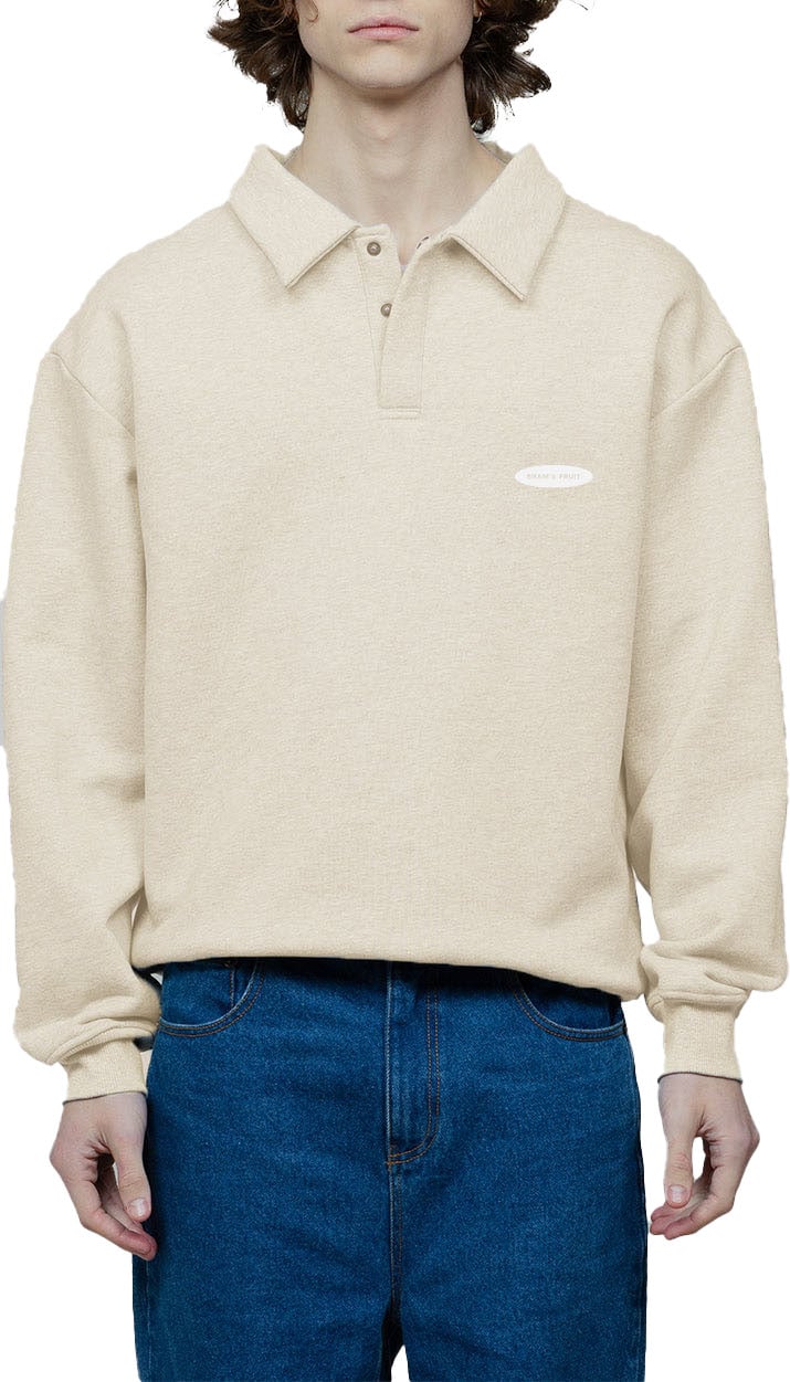 Bram's Fruit F*ck Off I'm Gardening Polo Sweat - Beige Beige