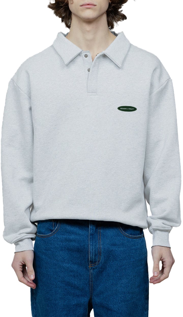 Bram's Fruit F*ck Off I'm Gardening Polo Sweat - Grey Grijs