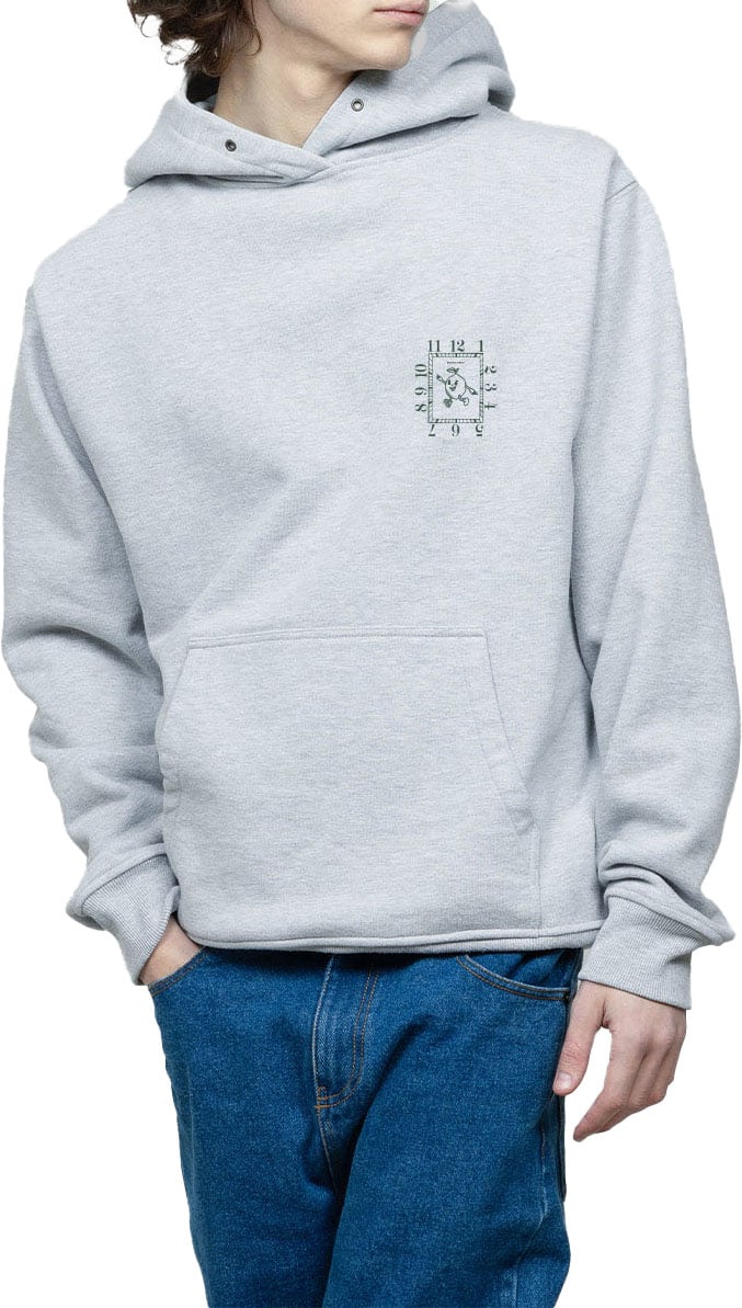 Bram's Fruit Tank Dial Hoodie - Grey Grijs