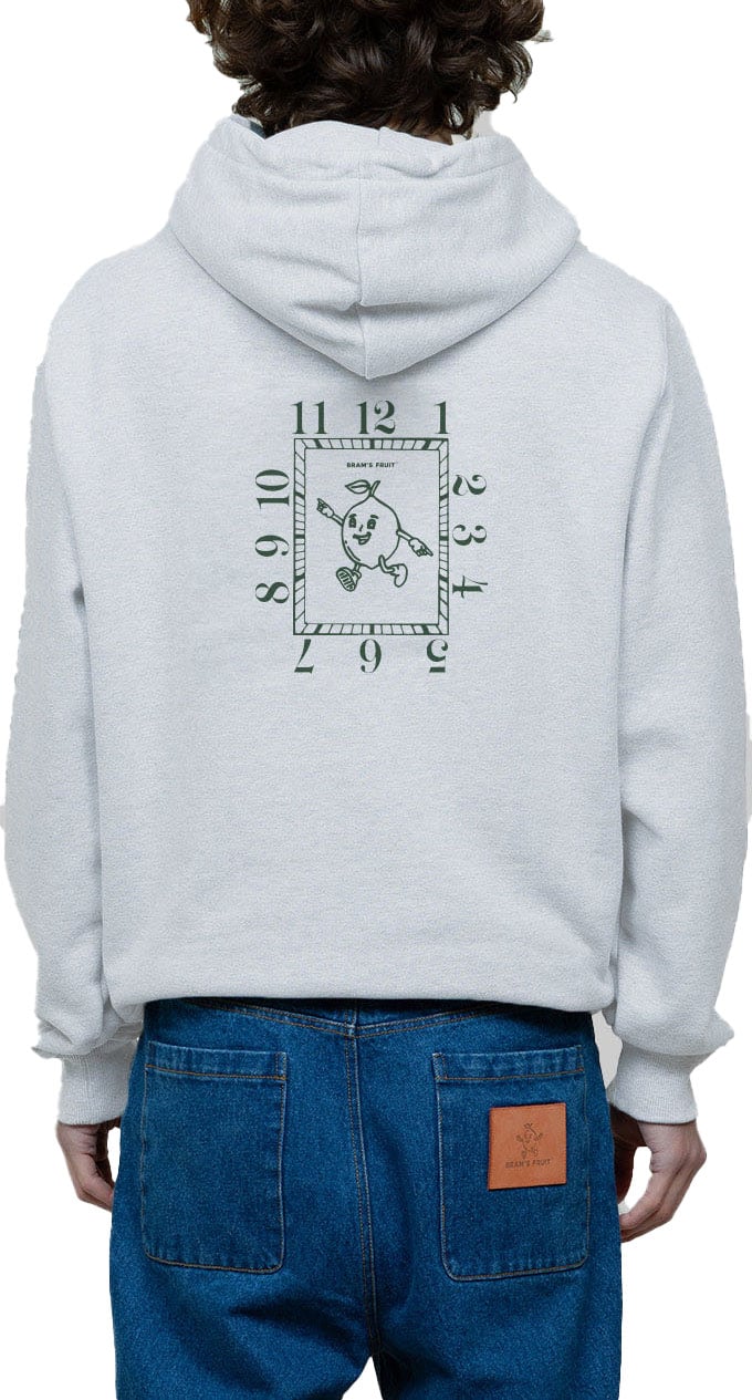 Bram's Fruit Tank Dial Hoodie - Grey Grijs