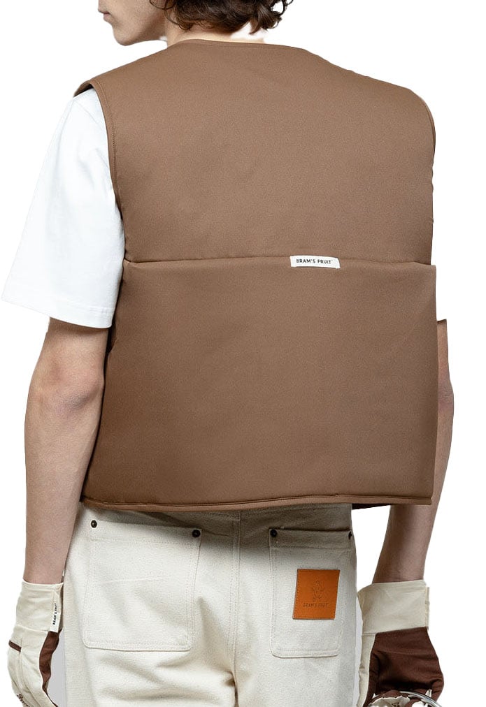 Bram's Fruit Tuscan Vest - Brown Bruin