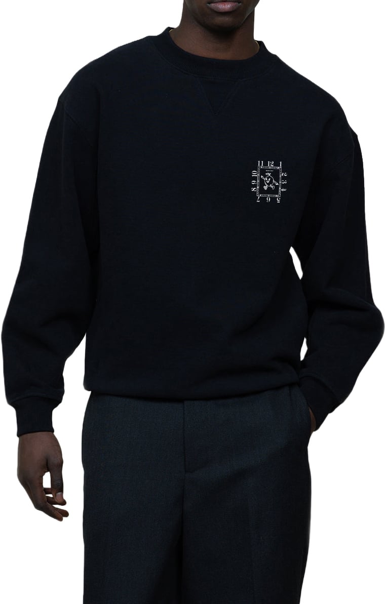 Bram's Fruit Tank Dial Crewneck - Black Zwart