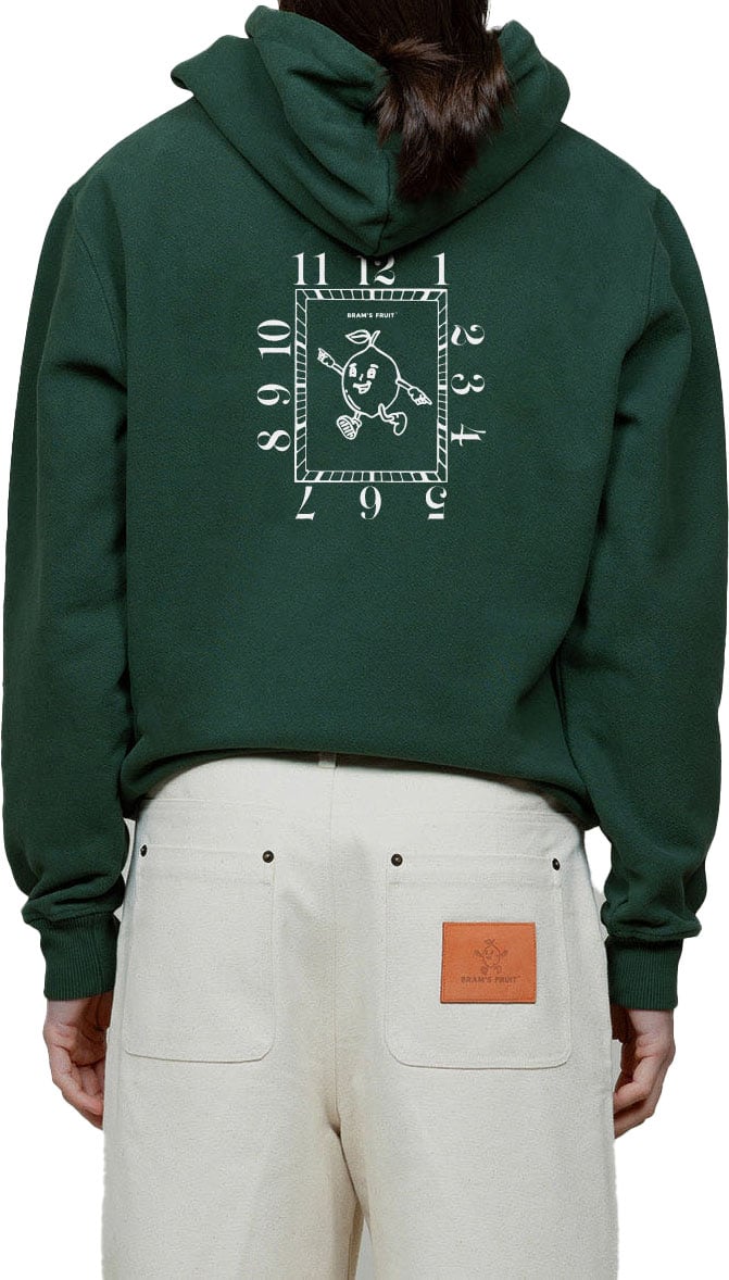 Bram's Fruit Tank Dial Hoodie - Green Groen