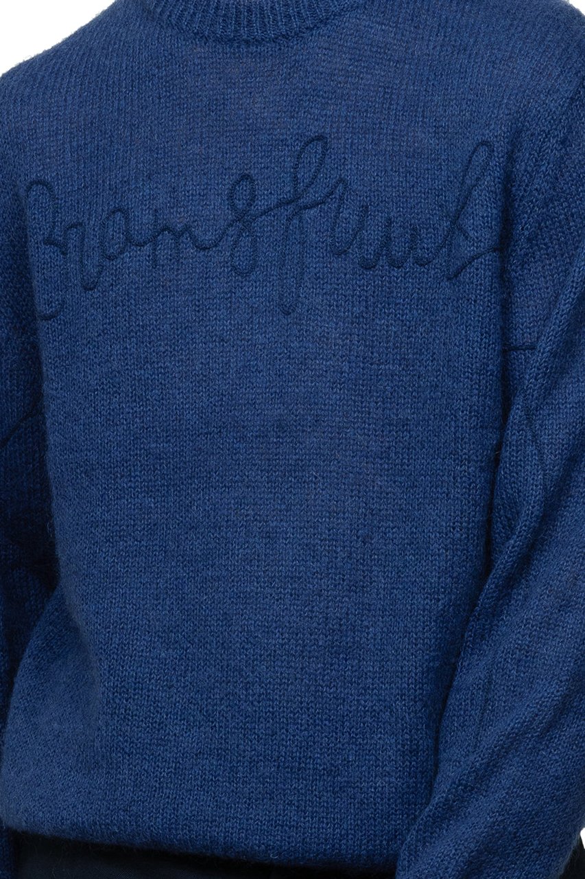 Bram's Fruit Hose Knit - Navy Blauw