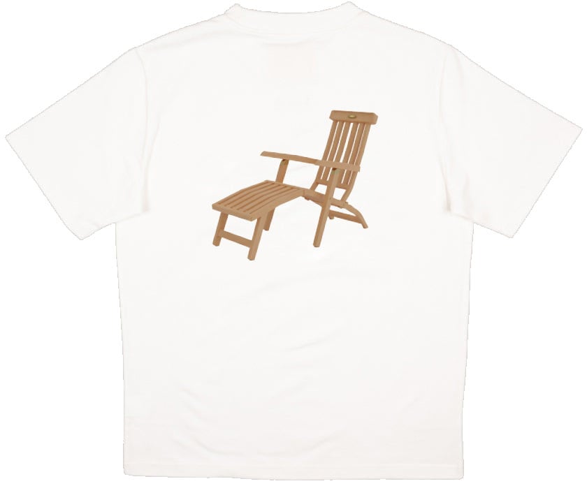 Bram's Fruit Deck Chair T-shirt - White Wit