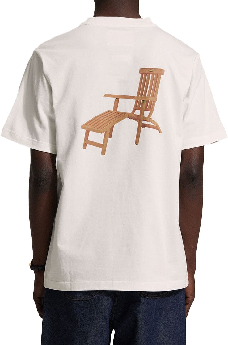 Bram's Fruit Deck Chair T-shirt - White Wit