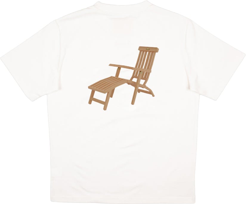 Bram's Fruit Deck Chair T-shirt - White Wit