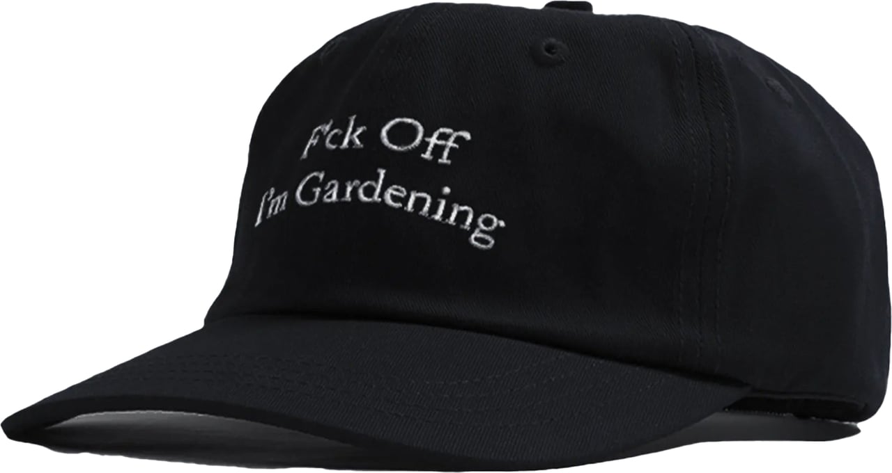 Bram's Fruit F*ck Off I'm Gardening Cap - Black Zwart