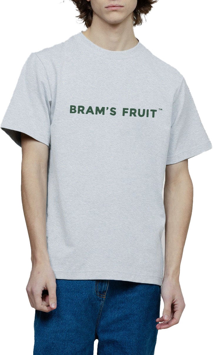 Bram's Fruit Logo T-shirt Grey Grijs