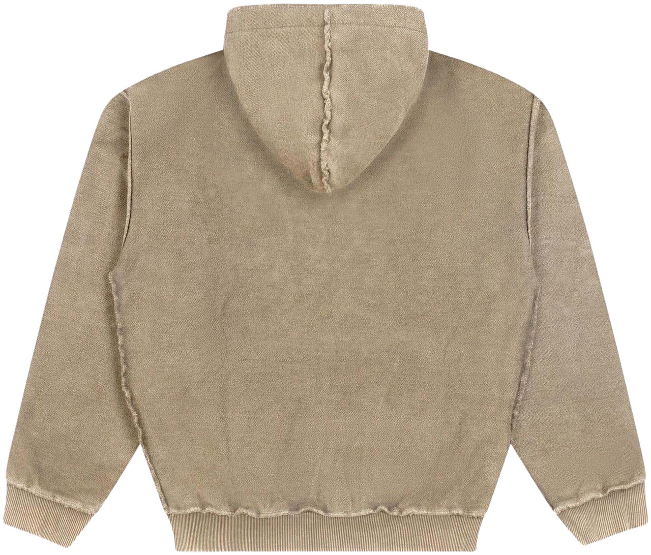 Bram's Fruit Heren Chest Pocket Hoodie Beige Beige