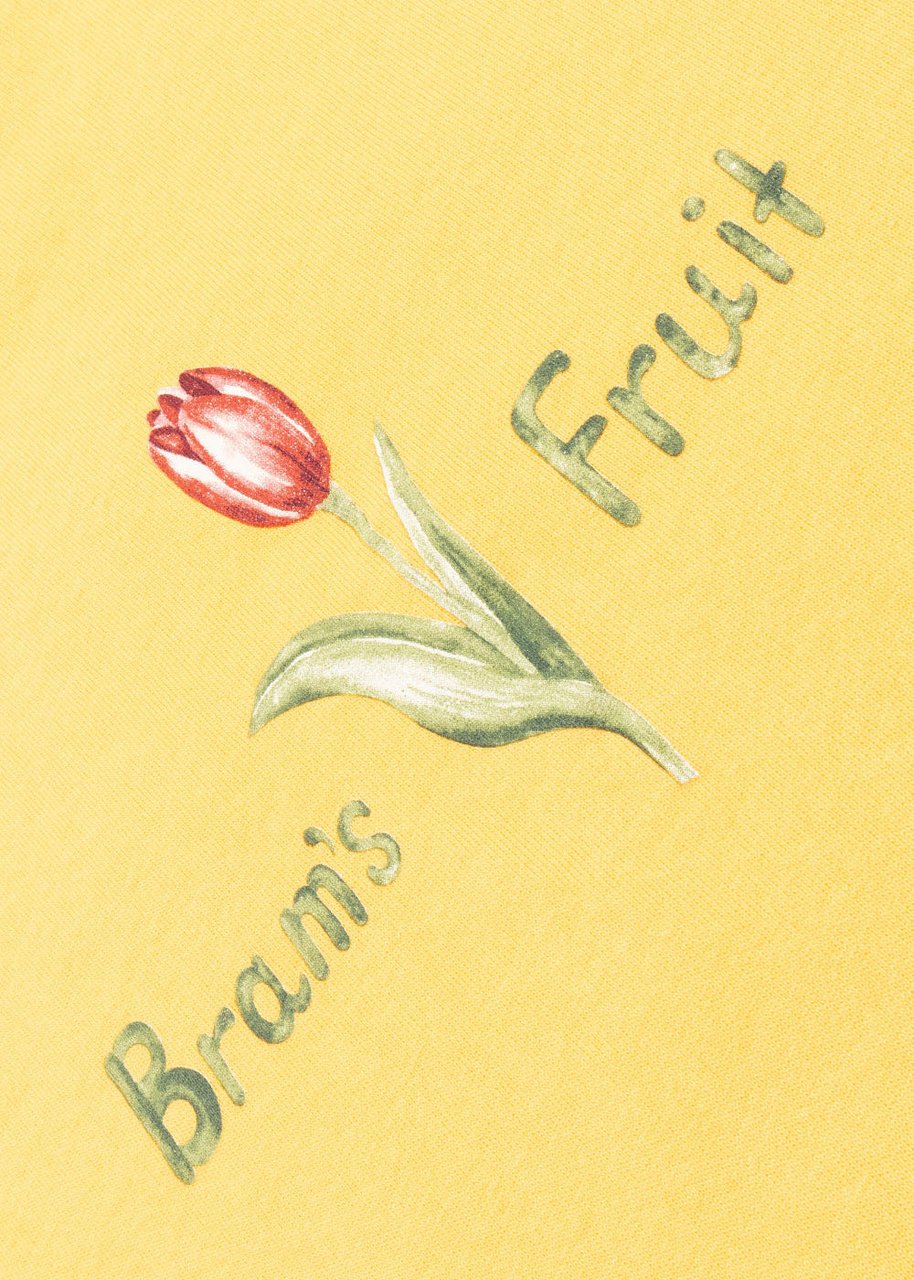 Bram's Fruit Tulip Aquarel T-Shirt - Yellow Geel
