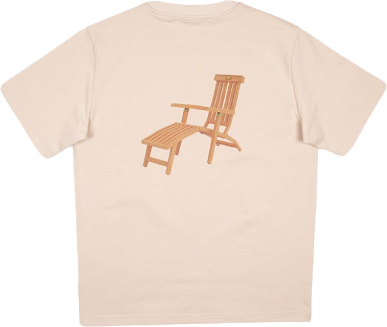 Bram's Fruit Deck Chair T-shirt - Crème Wit