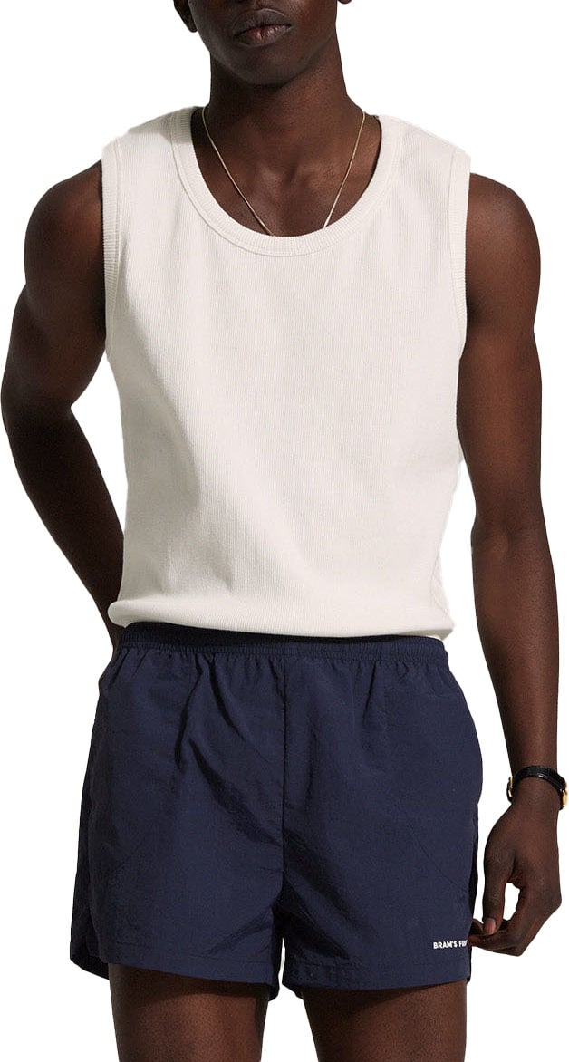 Bram's Fruit Rib Tank-Top - Off-White Wit
