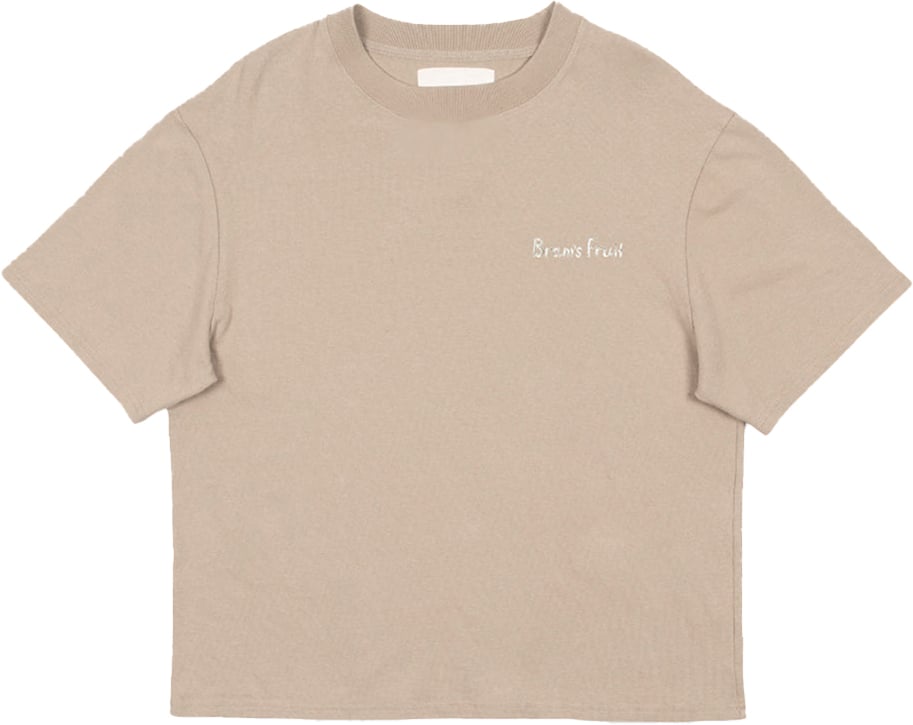 Bram's Fruit Apple Of My Eye T-shirt - Khaki Groen