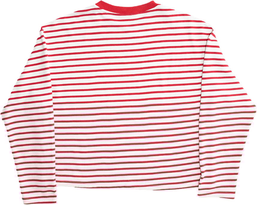 Bram's Fruit Striped Lemon Sweat - Red Rood