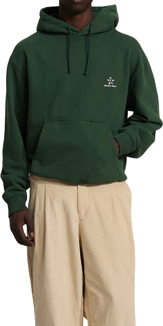 Bram's Fruit Distressed Hoodie - Green Groen