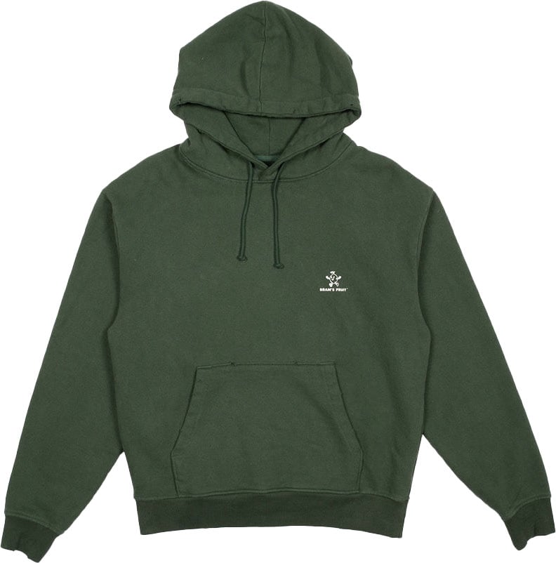 Bram's Fruit Distressed Hoodie - Green Groen