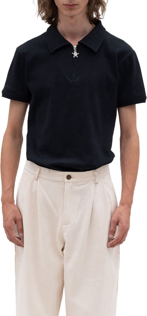 Bram's Fruit Rib Lemon Polo - Black Zwart