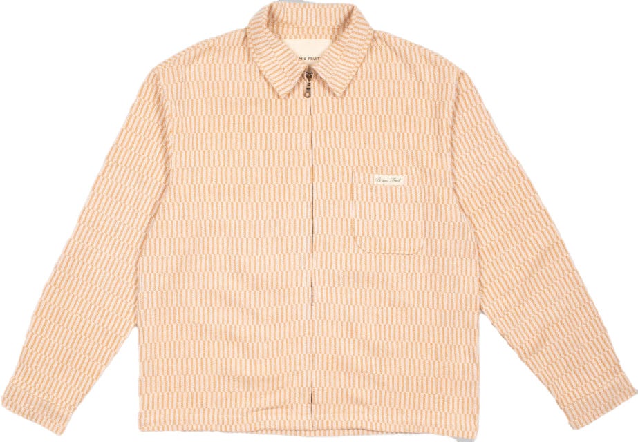 Bram's Fruit Teacloth Overshirt Beige