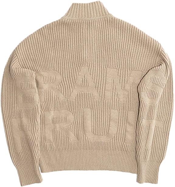 Bram's Fruit Fisherman Knit - Beige Beige