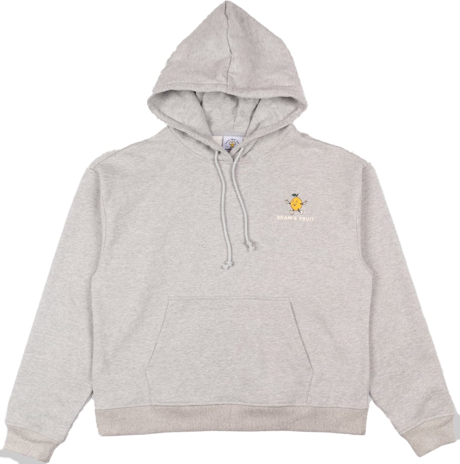 Bram's Fruit Lemon Hoodie - Grey Grijs