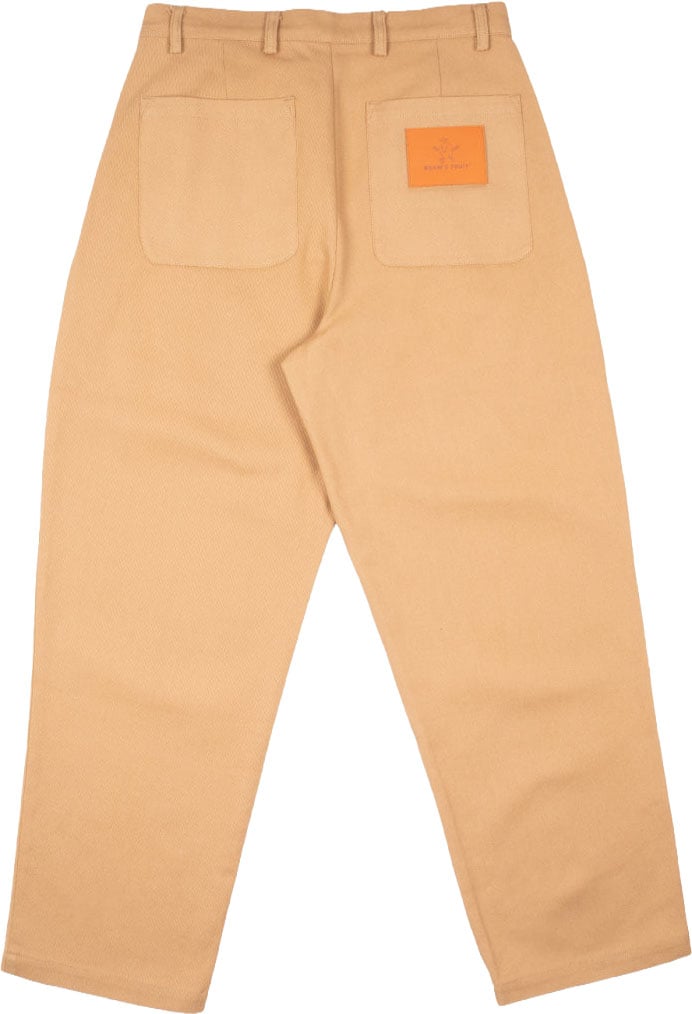 Bram's Fruit Twill Trousers - Khaki Groen