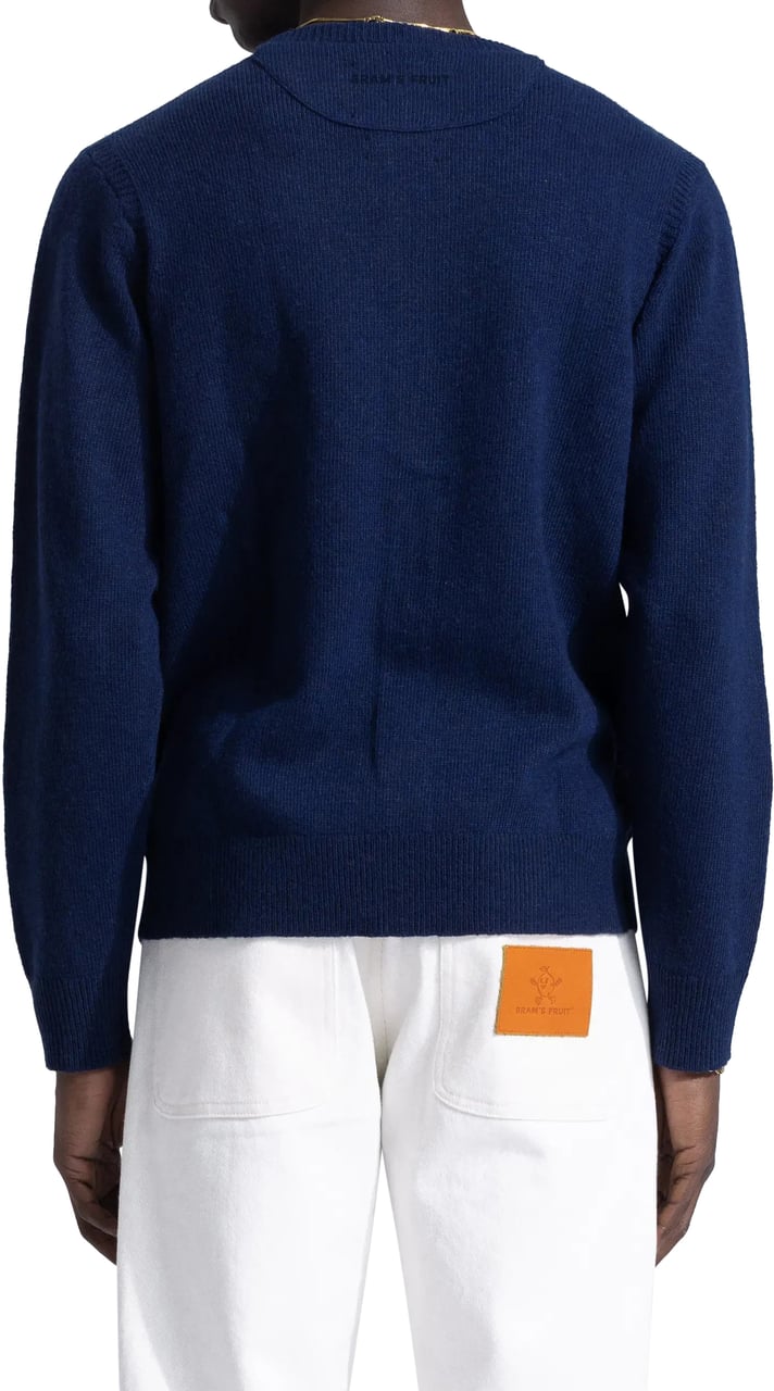 Bram's Fruit Boxing Glove Button Up - Navy Blauw