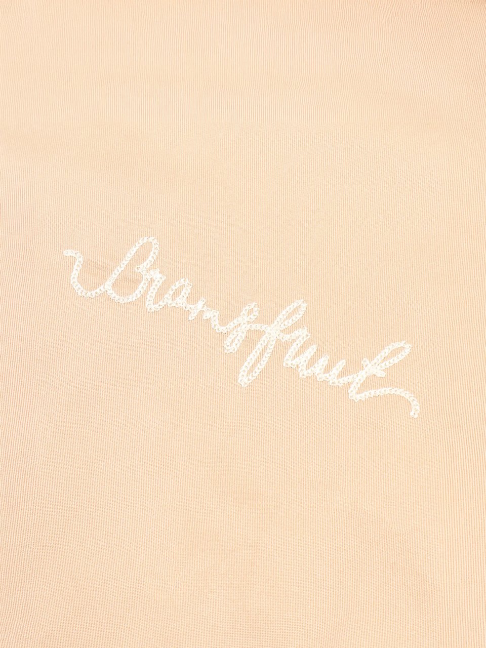 Bram's Fruit Chain Stitch Garden Hose jacket- Beige Beige