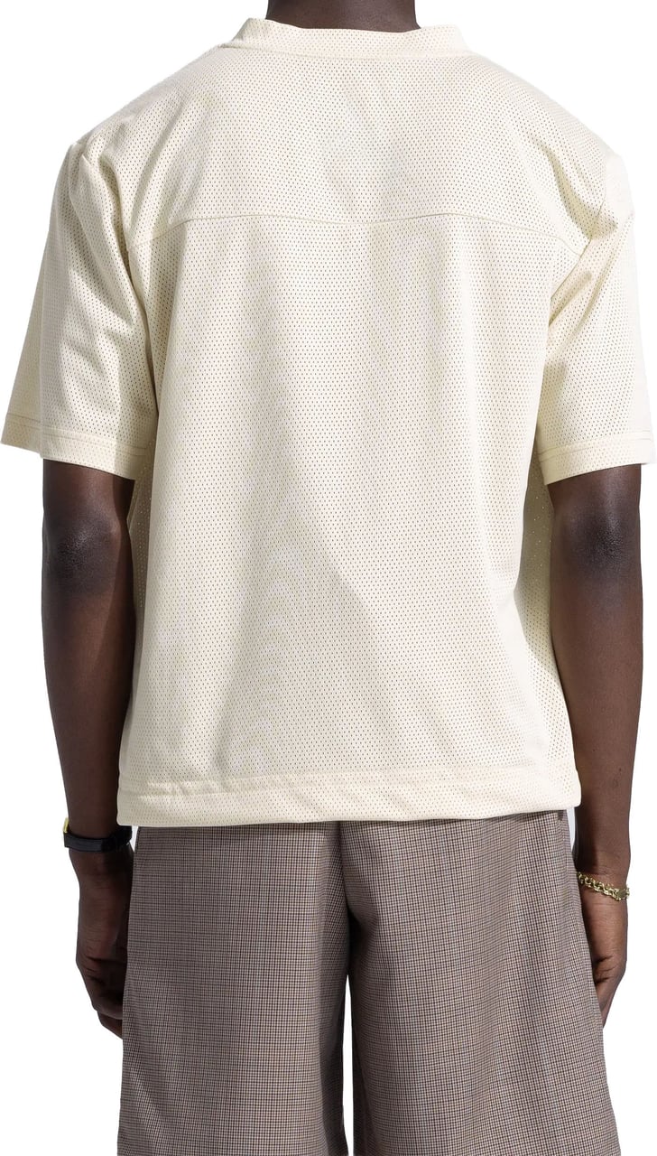 Bram's Fruit Mesh Soccer T-Shirt - Beige Beige