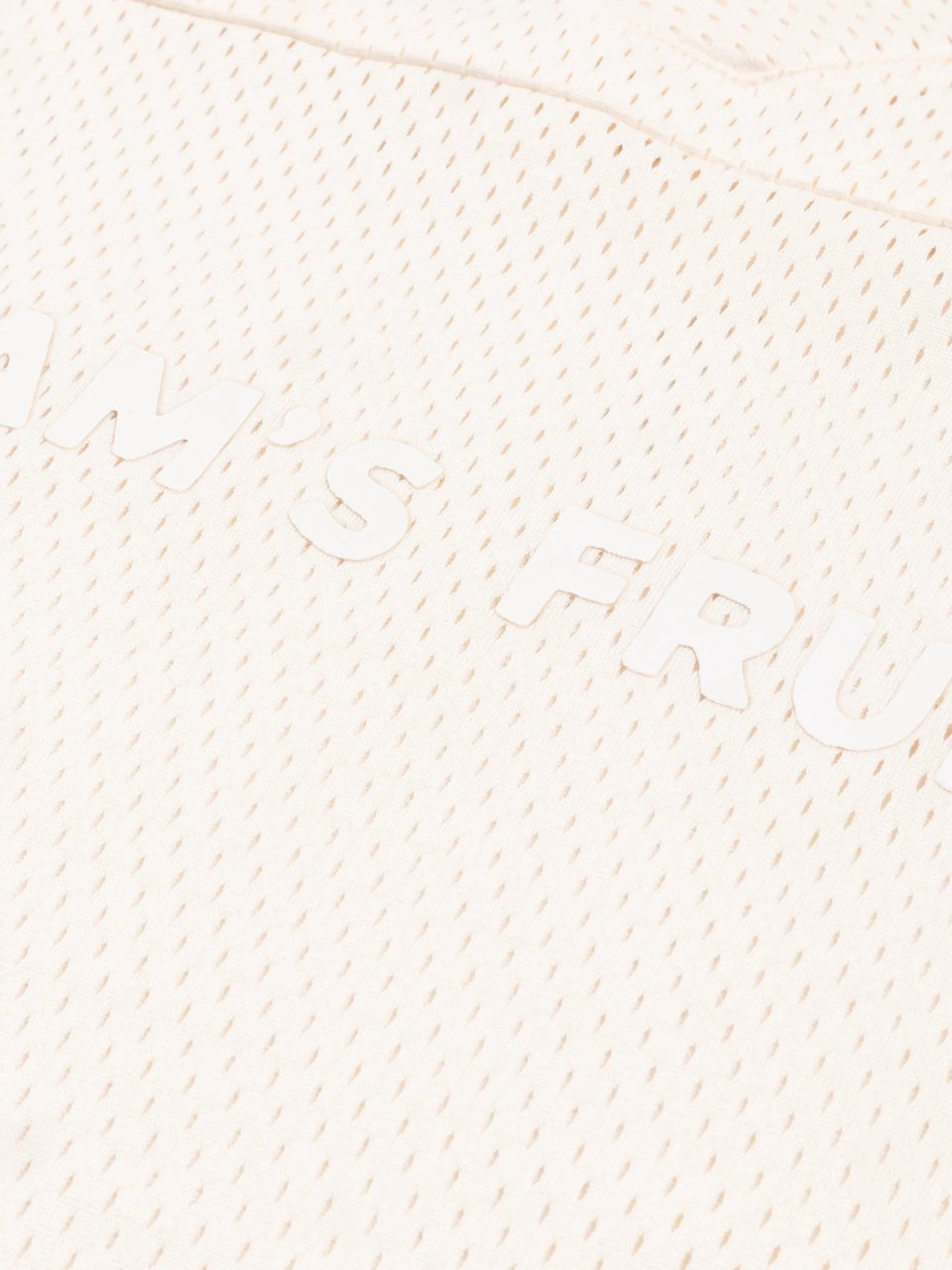 Bram's Fruit Mesh Soccer T-Shirt - Beige Beige