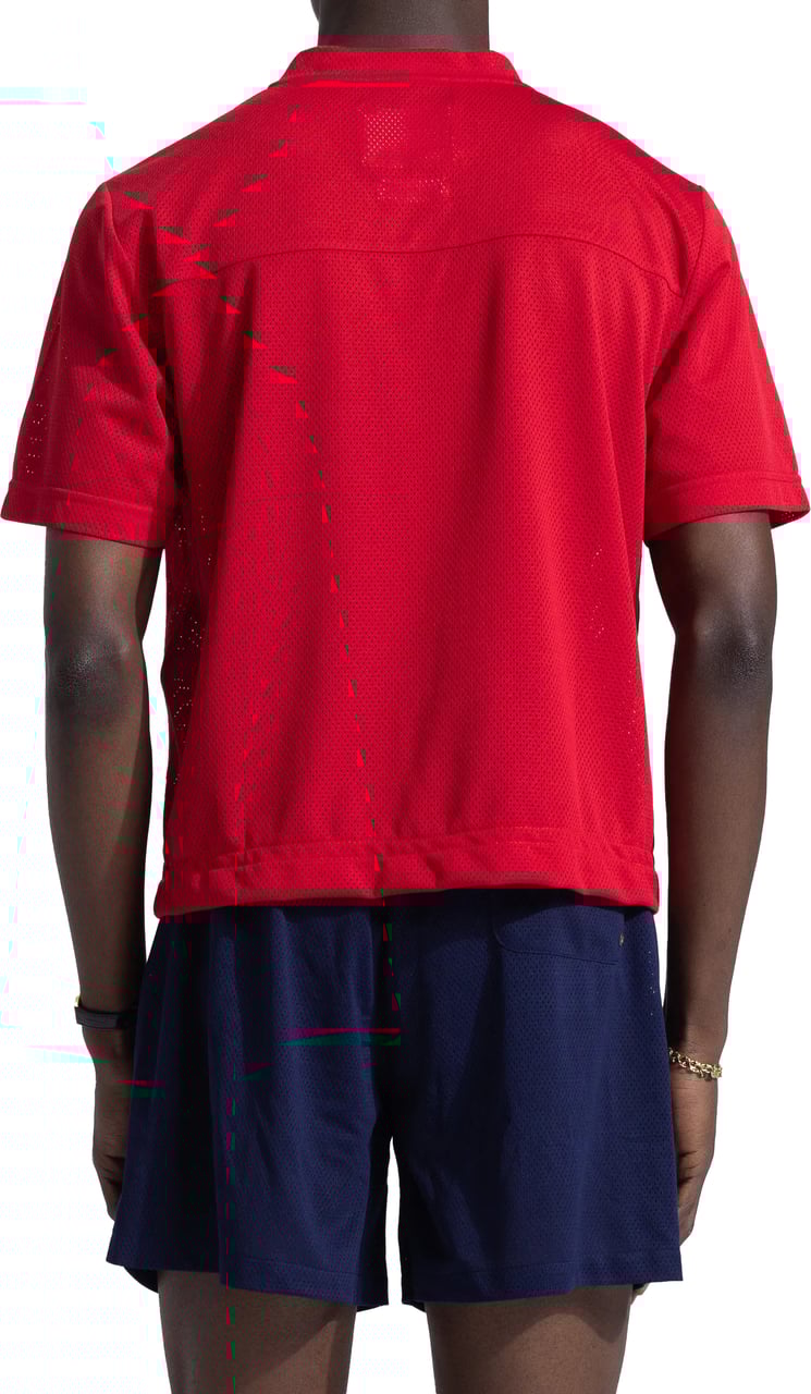 Bram's Fruit Mesh Soccer T-Shirt - Red Rood