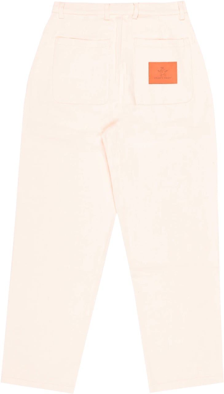 Bram's Fruit Twill Trousers - Beige Beige