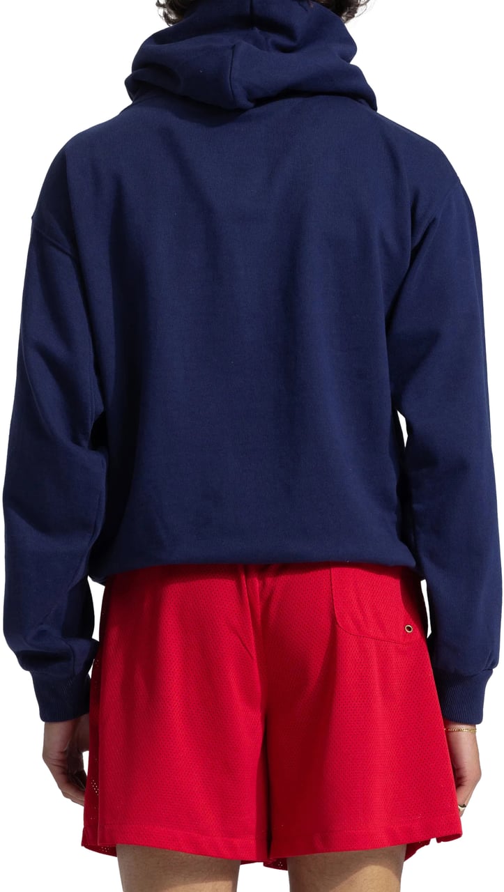Bram's Fruit Eyelet Hoodie - Navy Blauw