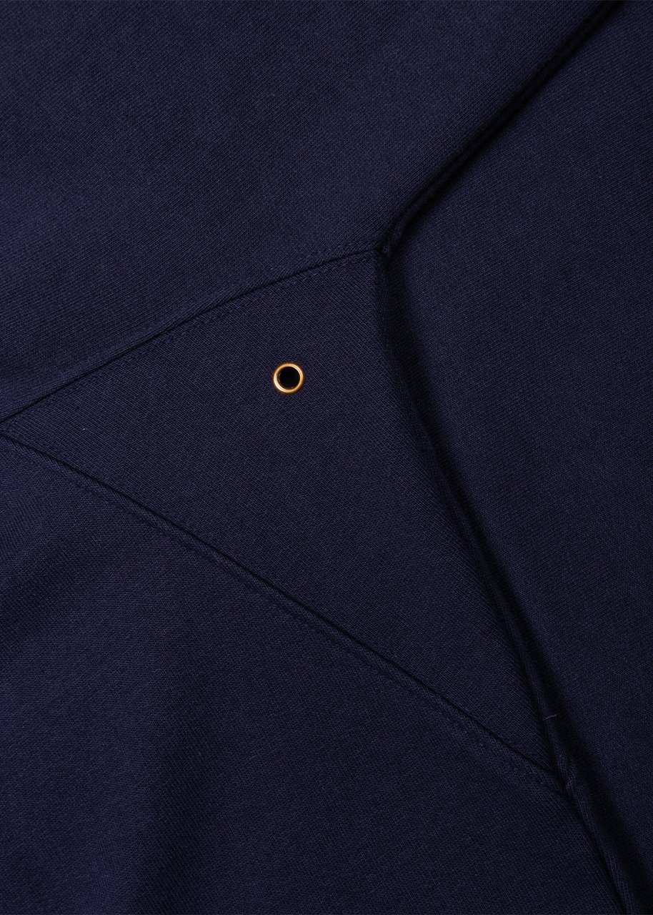 Bram's Fruit Eyelet Hoodie - Navy Blauw