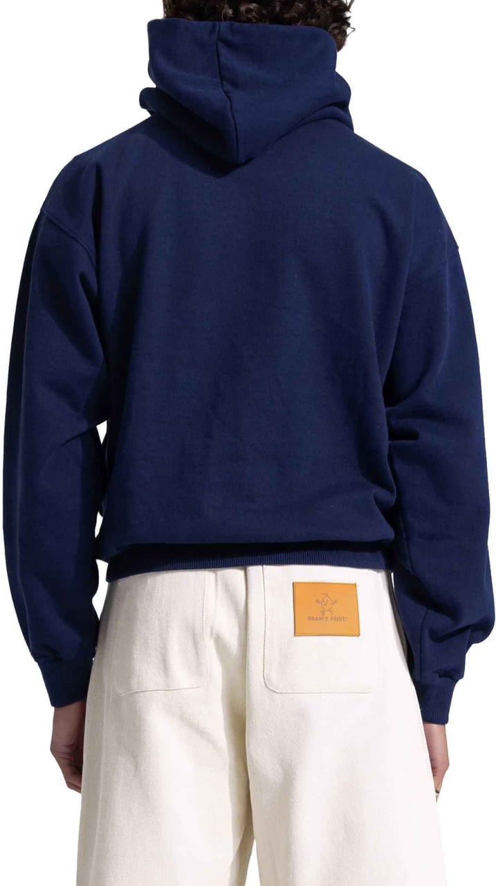 Bram's Fruit Monogram Boxing Glove Hoodie - Navy Blauw