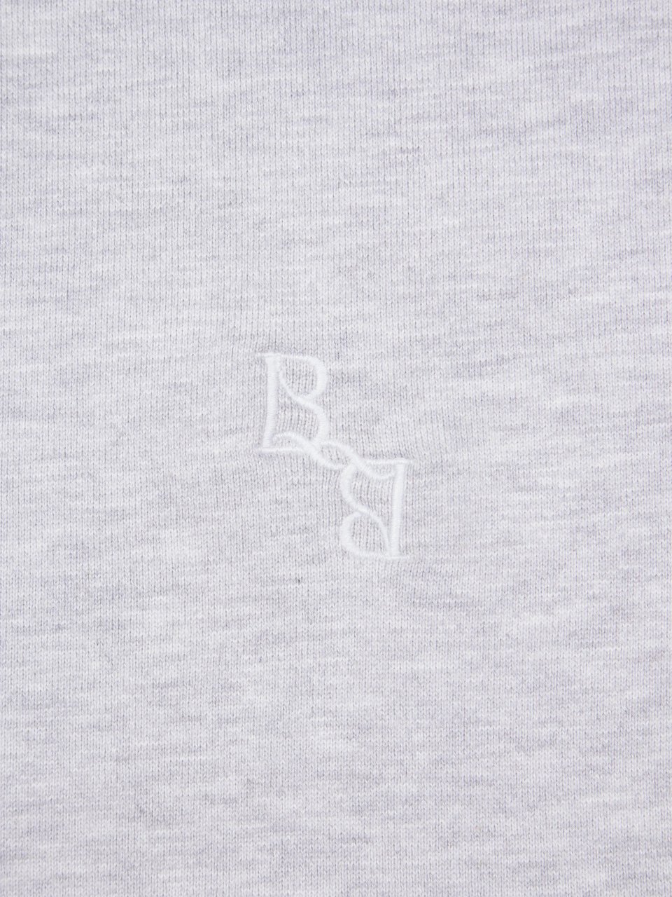 Bram's Fruit Monogram Boxing Glove Hoodie - Grey Melange Grijs