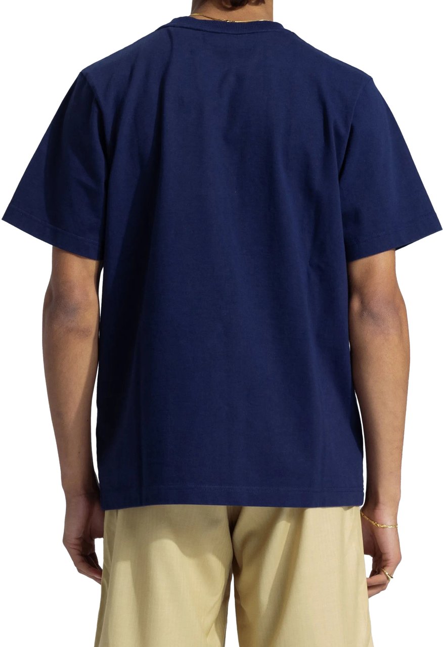 Bram's Fruit Monogram T-Shirt - Navy Blauw