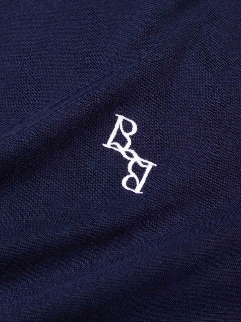 Bram's Fruit Monogram T-Shirt - Navy Blauw