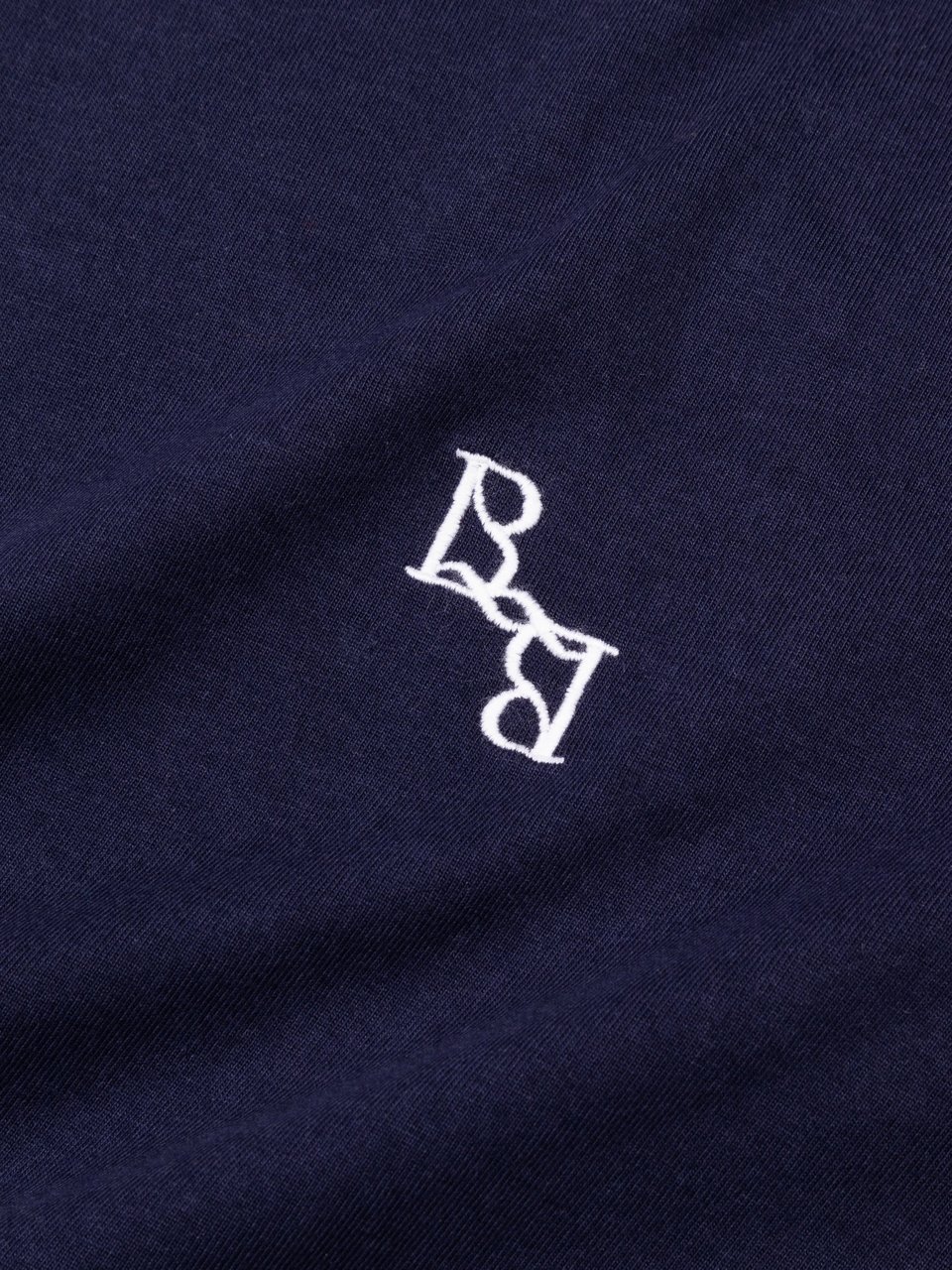 Bram's Fruit Monogram T-Shirt - Navy Blauw