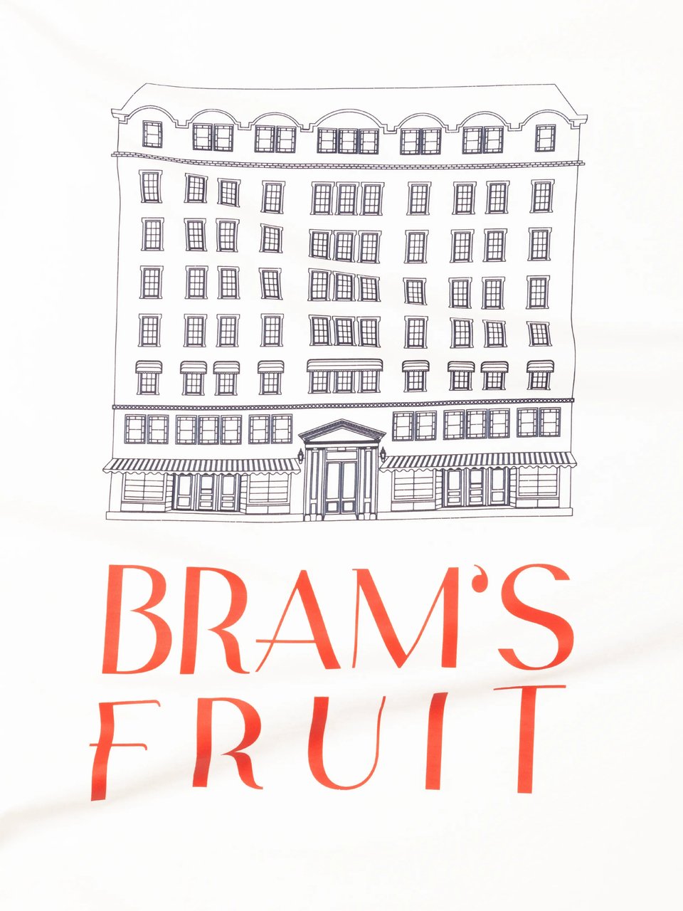 Bram's Fruit Fruit Hotel T-Shirt - White Wit