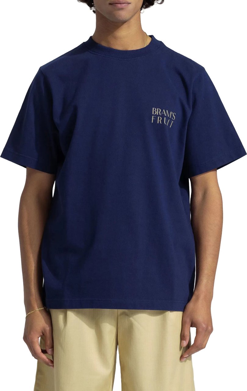 Bram's Fruit Fruit Hotel T-Shirt - Navy Blauw