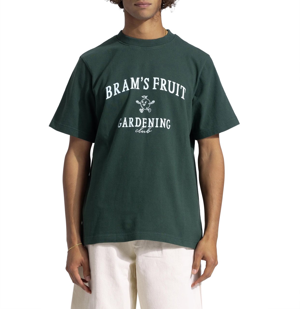 Bram's Fruit Gardening Club T-Shirt - Dark Green Groen