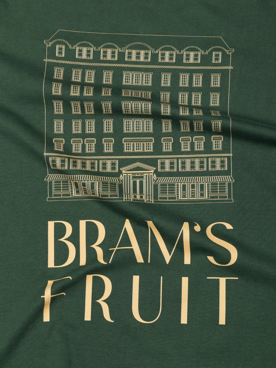 Bram's Fruit Fruit Hotel T-Shirt - Dark Green Groen