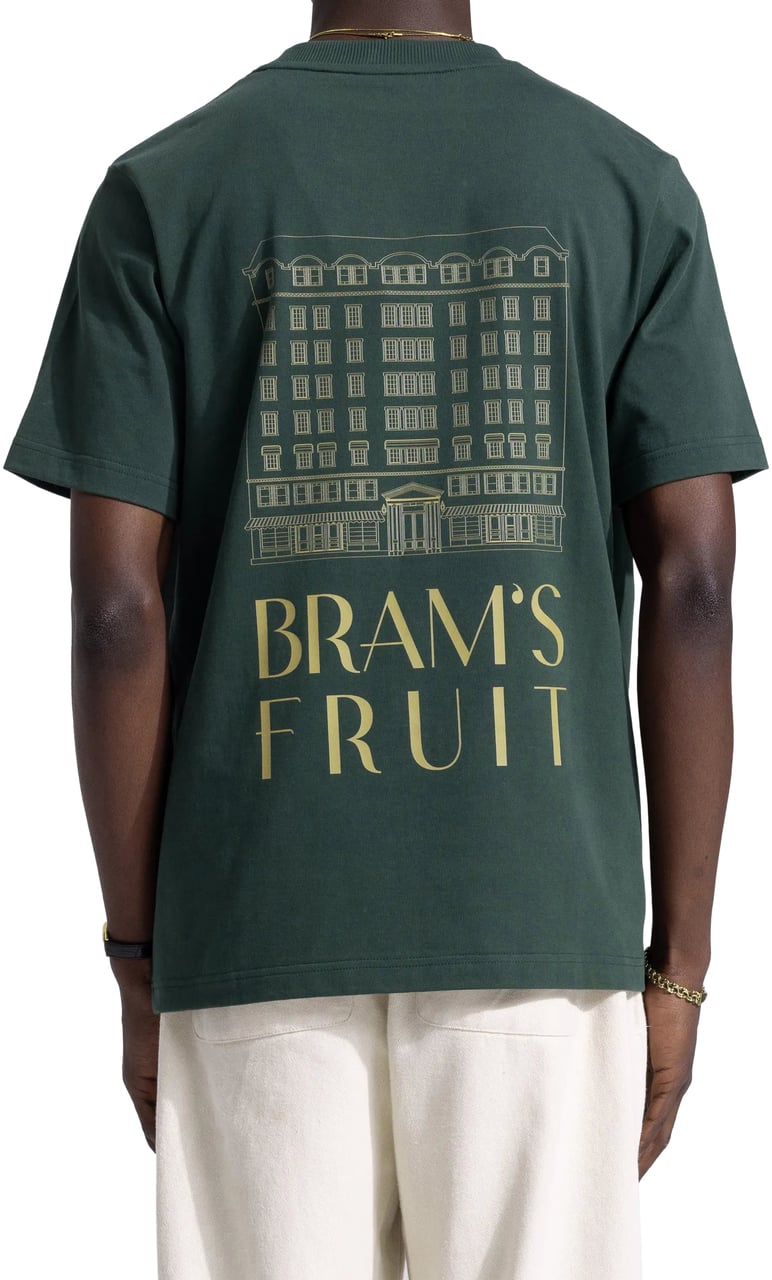Bram's Fruit Fruit Hotel T-Shirt - Dark Green Groen