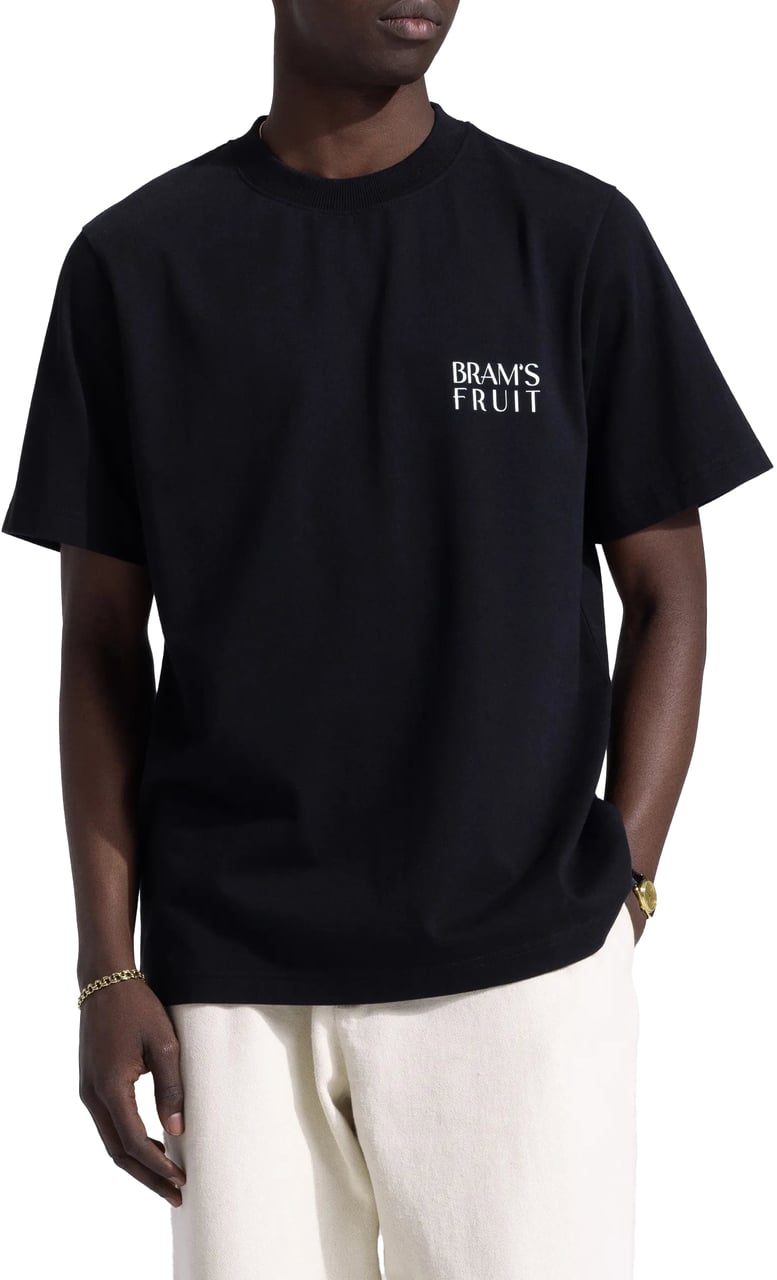 Bram's Fruit Fruit Hotel T-Shirt - Black Zwart